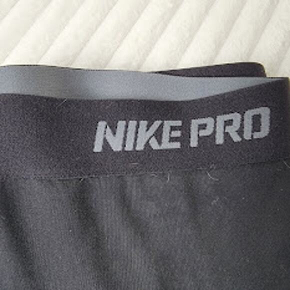 Nike Pro Dri-FIT Compression Leggings Pants Black Size M Medium Workout Running - Picture 6 of 8